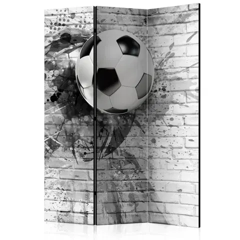 Paravány Paraván Dynamic Football Dekorhome 135x172 cm (3-dílný)