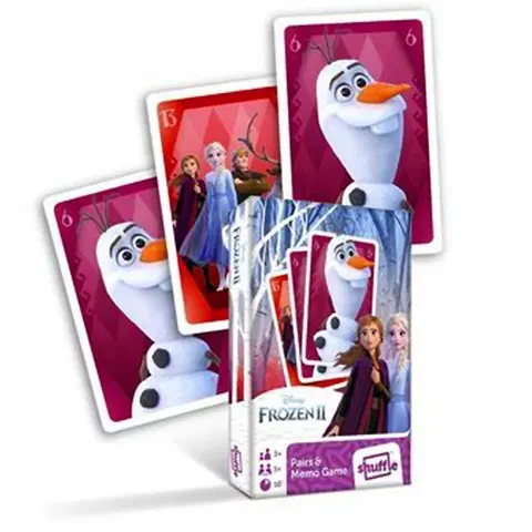 Hračky společenské hry LAUKO - Karty Černý Petr Frozen