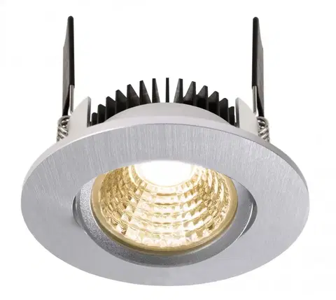 LED podhledová svítidla Light Impressions Deko-Light stropní vestavné svítidlo COB-68-350mA-2700K-kulaté 16-17V DC 6,00 W 2700 K 580 lm stříbrná 565278