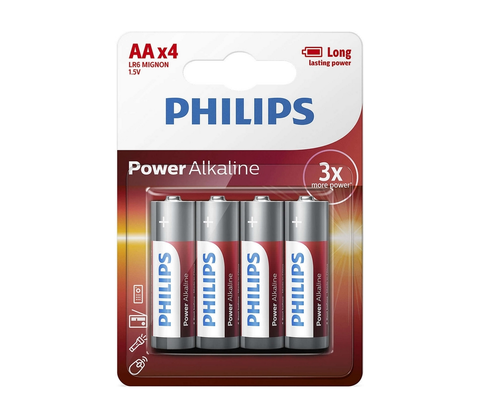 Baterie primární Baterie Philips PowerLife AA 4ks
