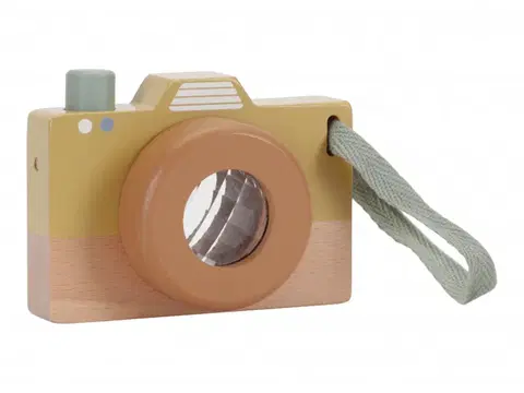 Hračky LITTLE DUTCH - Fotoaparát dřevěný