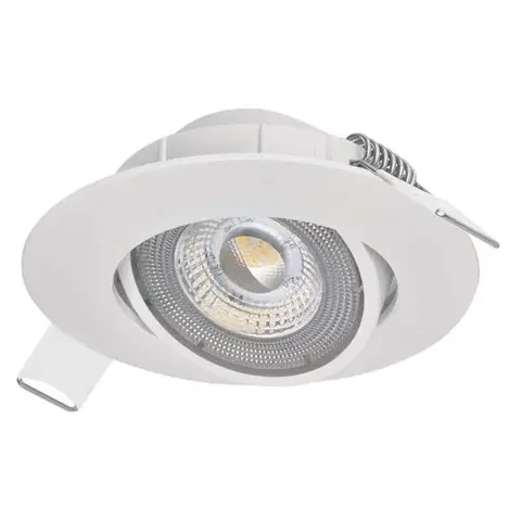 Bodovky do podhledu na 230V EMOS LED bodové svítidlo Exclusive bílé 5W neutrální bílá 1540115570