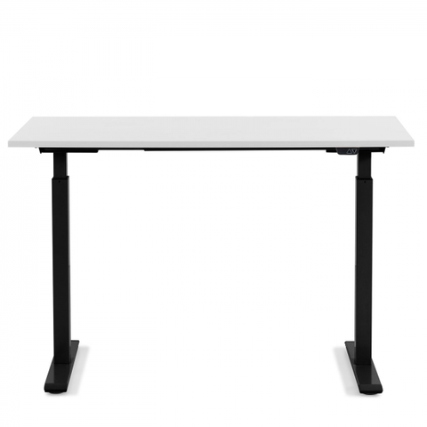 Výškově nastavitelné psací stoly KARE Design Pracovní stůl Office Smart - černý, bílý, 140x60