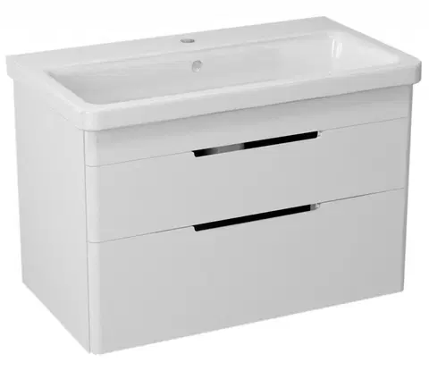 Koupelnový nábytek SAPHO ELLA umyvadlová skříňka 76,5x50x43cm, bílá EL080-3030