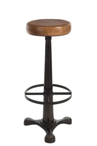 Stoličky Barová stolička - Ø 36*80cm J-Line by Jolipa 80073