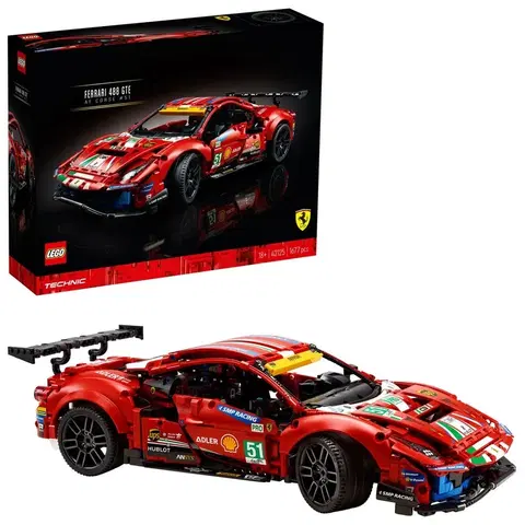 Hračky LEGO LEGO - Ferrari 488 GTE „AF Corse #51”