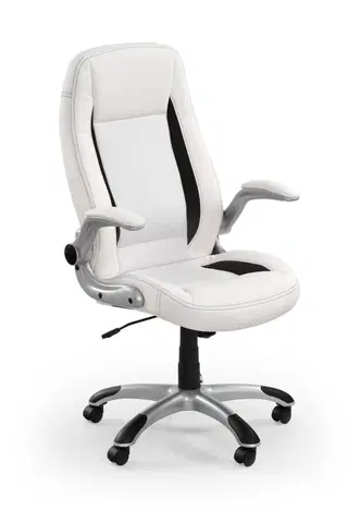 Kancelářské židle HALMAR Kancelářské křeslo Neptun bílé