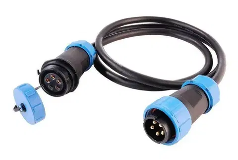 Venkovní příslušenství Light Impressions Deko-Light Weipu HQ 12/24/48V spojovací kabel 5-pólový kabelový systém3000 mm 940042