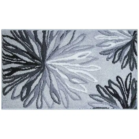 Koberce a koberečky Grund Koupelnová předložka Art antracit, 60 x 100 cm