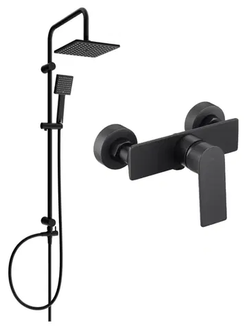 Sprchy a sprchové panely Sprchový set MEXEN Tord - sprchová baterie Alexa černý