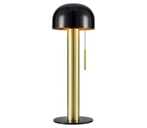 Lampy Markslöjd Markslöjd 108576 - Stolní lampa COSTA 2xG9/18W/230V černá/zlatá 