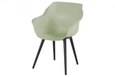 Zahradní židle a křesla Hartman Sophie Studio Zahradní Jídelní Židle s područkami - french green