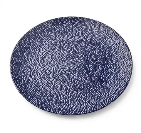 Talíře Mondex Dekorativní podtalíř Blanche Colours XXX 33 cm modrý