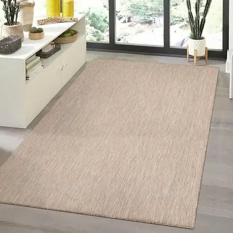 Koberce a koberečky Vopi Koberec venkovní Relax béžová, 60 x 110 cm
