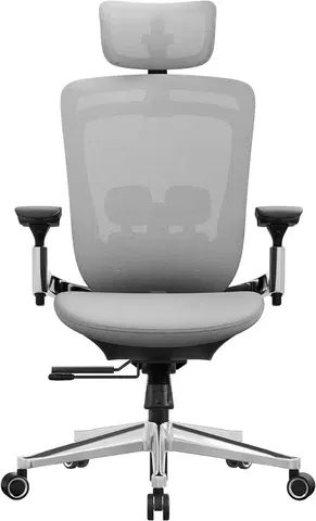 Kancelářské židle SONGMICS Kancelářská židle Omega šedá