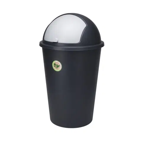 Odpadkové koše DekorStyle Odpadkový koš MOLKA 50 L černý