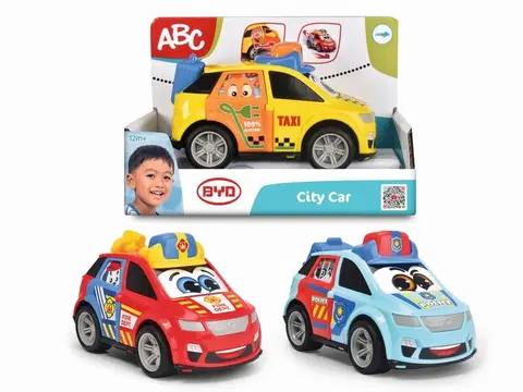Hračky DICKIE - ABC BYD City car 14,5cm, Mix produktů