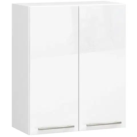 Kuchyňské dolní skříňky Ak furniture Závěsná kuchyňská skříňka Olivie W 60 cm bílá