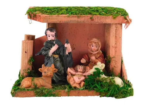 Vánoční dekorace PROHOME - Betlém 12x9x5cm různé druhy