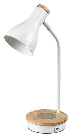 Dětské stolní lampy Rabalux stolní lampa Mosley E14 1x MAX 25W matná bílá DIM 74001