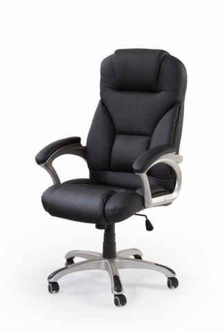 Kancelářské židle Kancelářské křeslo MAITARA, černá ekokůže