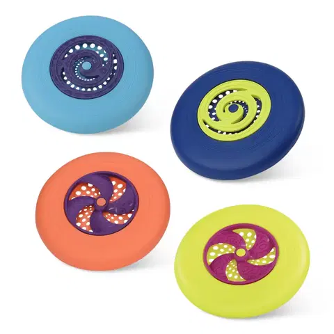 Hračky na zahradu B-TOYS - Létající talíř Frisbee Disc-Oh! 4 ks