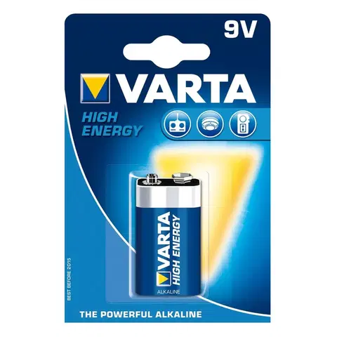 Standardní baterie Varta 9V E-blok 4922 High Energy