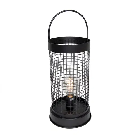 Stolni lampy Moderne tafellamp grijs 52 cm E27 - Horario