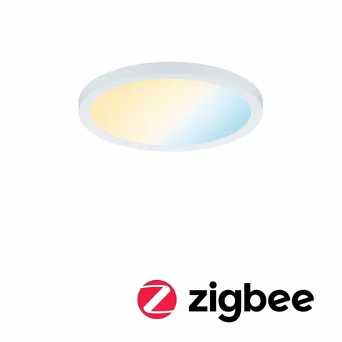 Chytré osvětlení PAULMANN Smart Home Zigbee LED vestavné svítidlo Areo VariFit IP44 kruhové 175mm 13W bílá měnitelná bílá 930.43