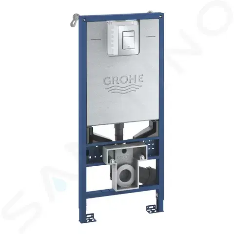 Záchody GROHE Rapid SLX Modul pro závěsné WC s nádržkou a tlačítkem, chrom 39603000