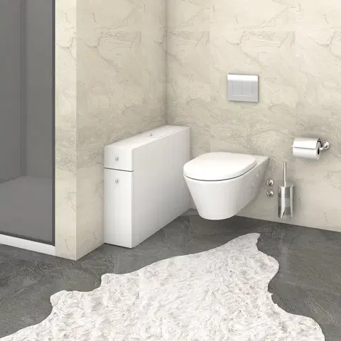 Koupelnové skříňky Koupelnová skříňka SMART bílá