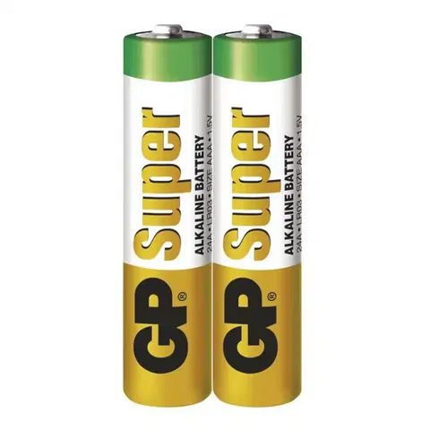 Jednorázové baterie GP Batteries GP Alkalická baterie GP Super LR03 (AAA) fólie 1013102000