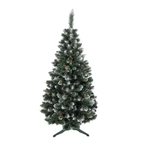 Vánoční stromky Zasněžená jedle se šiškami 180 cm
