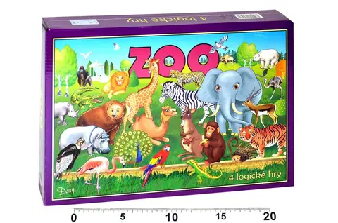 Hračky společenské hry WIKY - Zoo - společenská hra