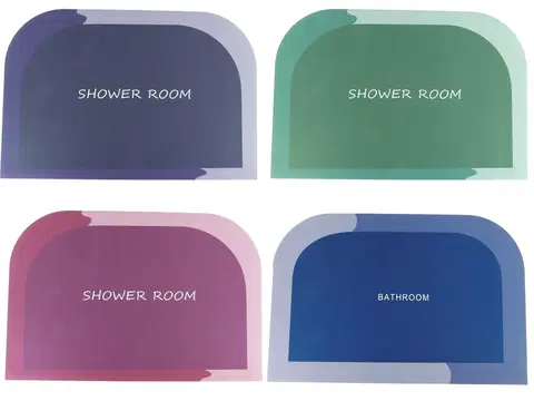 Koupelnové předložky PROHOME - Podložka protiskluzová 38x58cm různé barvy
