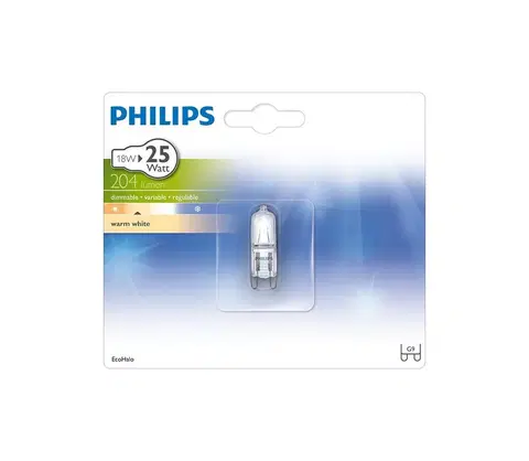 Žárovky Philips Průmyslová žárovka Philips ECOHALO G9/18W/230V 2800K 