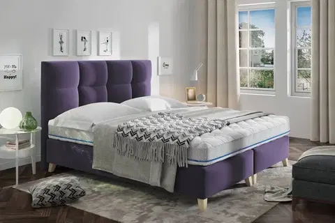 Designové postele Confy Designová postel Uriah 160 x 200  - různé barvy