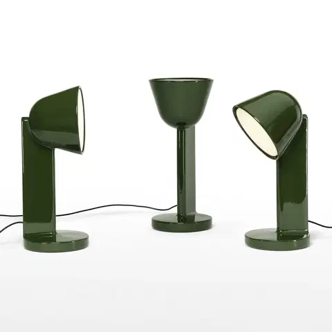 Stolní lampy FLOS Stolní lampa FLOS Céramique Up, zelená