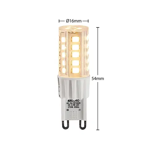 LED žárovky Arcchio Arcchio LED kolíková žárovka G9 3,5W 827 sada 10ks