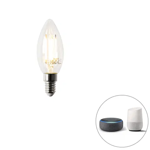 Zarovky Smart E14 stmívatelná LED lampa B35 4,5W 470 lm 2700K