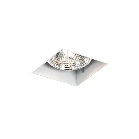 Podhledove svetlo Moderní vestavné bodové svítidlo bílé GU10 AR70 bez trimů - Oneon