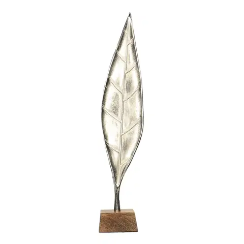 Figurky a sošky Dekorace Silver Leaf II 65cm