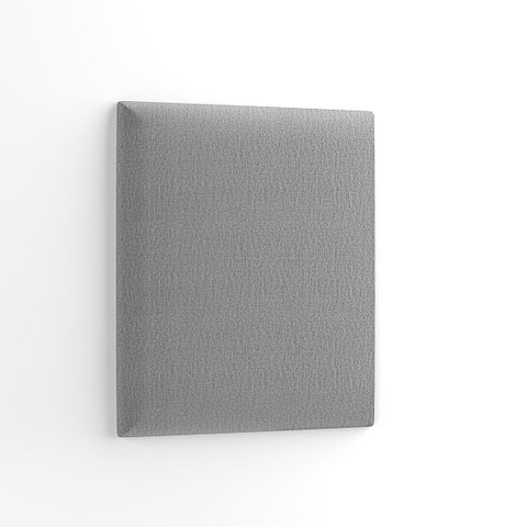 Postele Dekorační nástěnný panel MATEO 50x40 cm, světle šedá