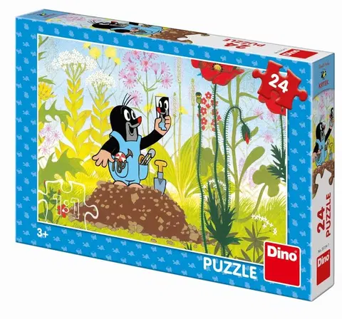 Hračky puzzle DINO - Krtek V Kalhotkách 24 Puzzle