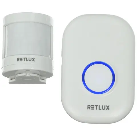 Domovní alarmy Retlux RDB 113 Hlásič průchodu s PIR senzorem na 3V knoflíkovou baterii, dosah 100 m