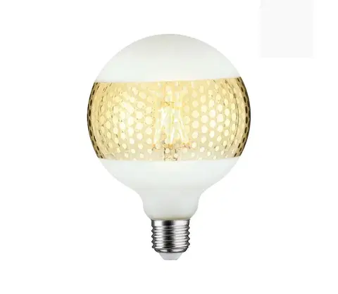 LED osvětlení Paulmann LED Stmívatelná žárovka CLASSIC G125 E27/4,5W/230V 2500K - Paulmann 28770 