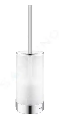 WC štětky GROHE Selection WC štětka nástěnná s držákem, sklo/chrom 41076000