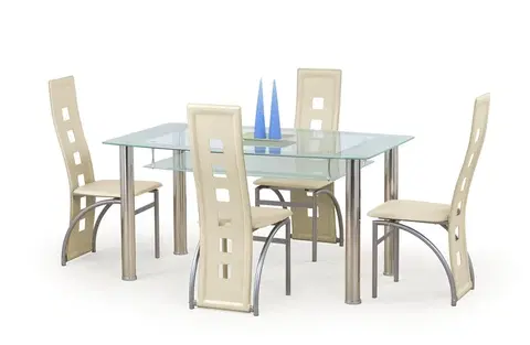 Jídelní stoly Jídelní stůl CRISTAL Halmar