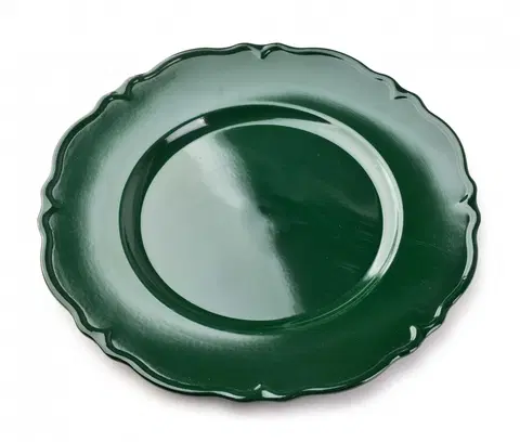 Talíře Mondex Dekorativní podtalíř Blanche Colours XLV 33 cm zelený