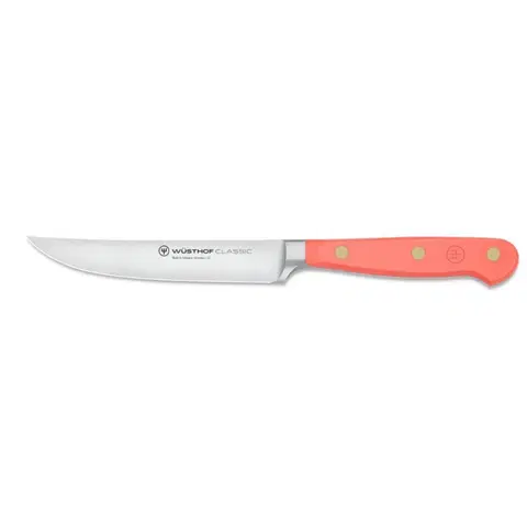 Kuchyňské nože WÜSTHOF Nůž na steak Wüsthof CLASSIC Colour - Coral Peach 12 cm 